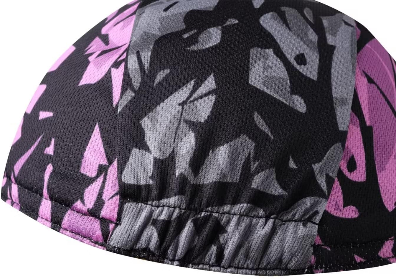 Canadian Flag Cycling Cap - Polyester Cycling Hat-Under Helmet - Cycling Helmet Liner Breathable&Sweat Uptake