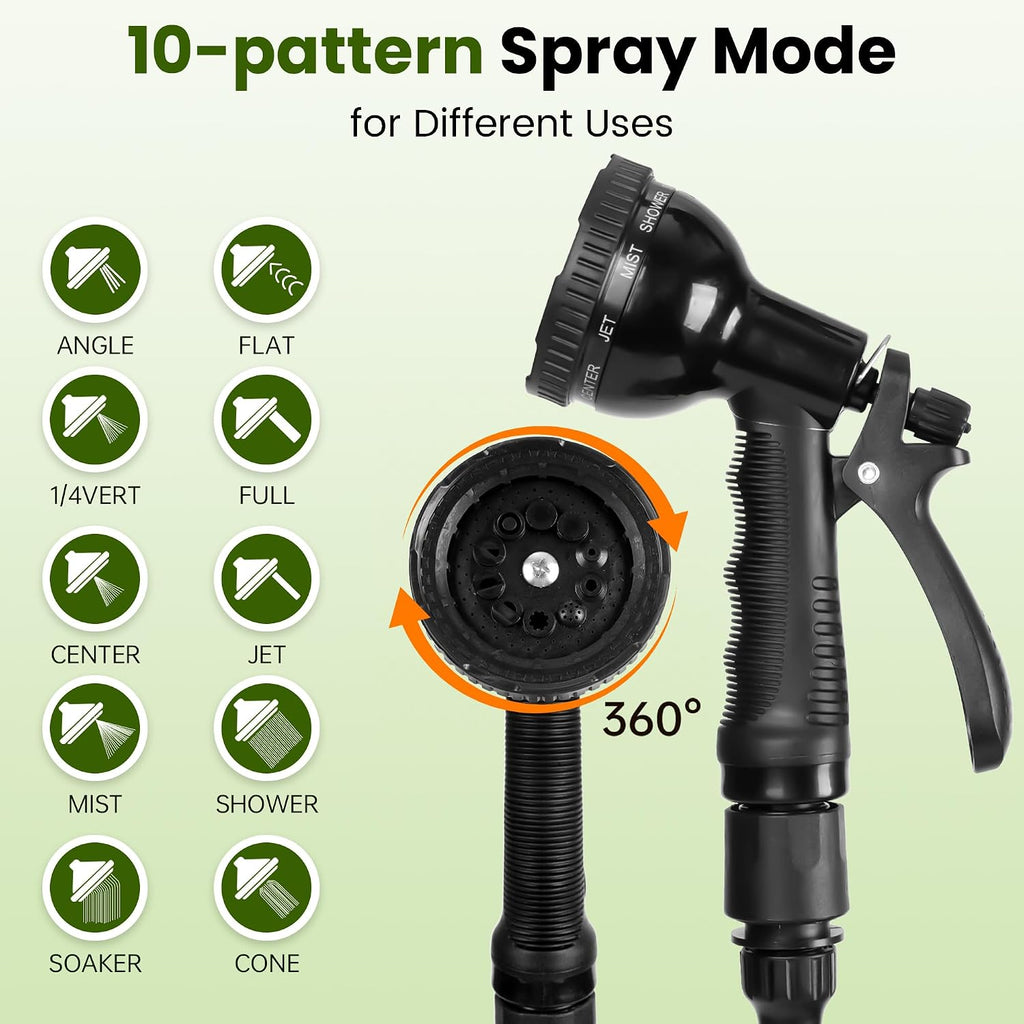 Portable Shower, 2.1 Gal/8L Camp Shower for Beach, RV & Outdoor