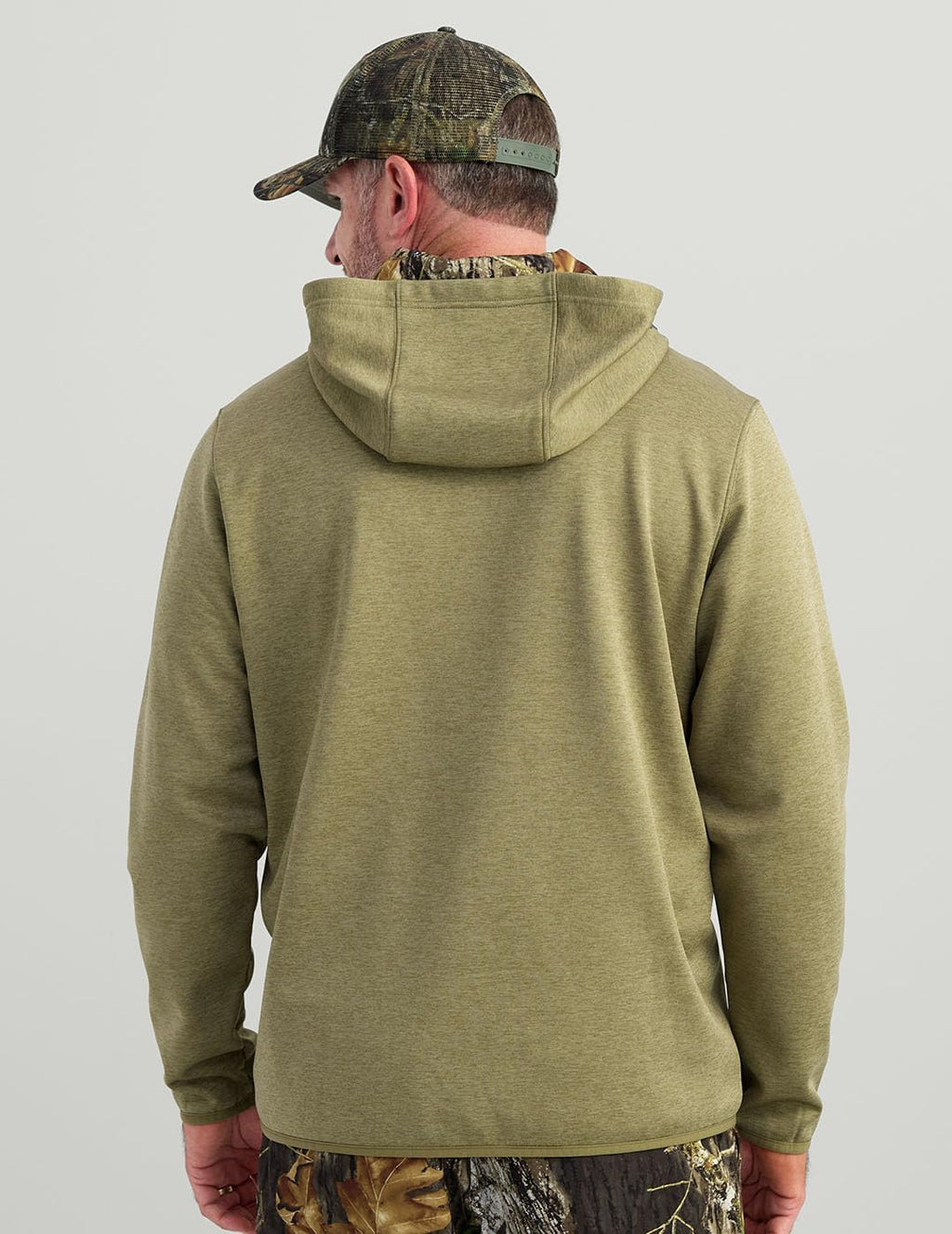 Nomad Men's North Star Hoodie, Comfortable Midweight Hunting Hoodie With Camo Logo for Everyday and Outdoor Lifestyle