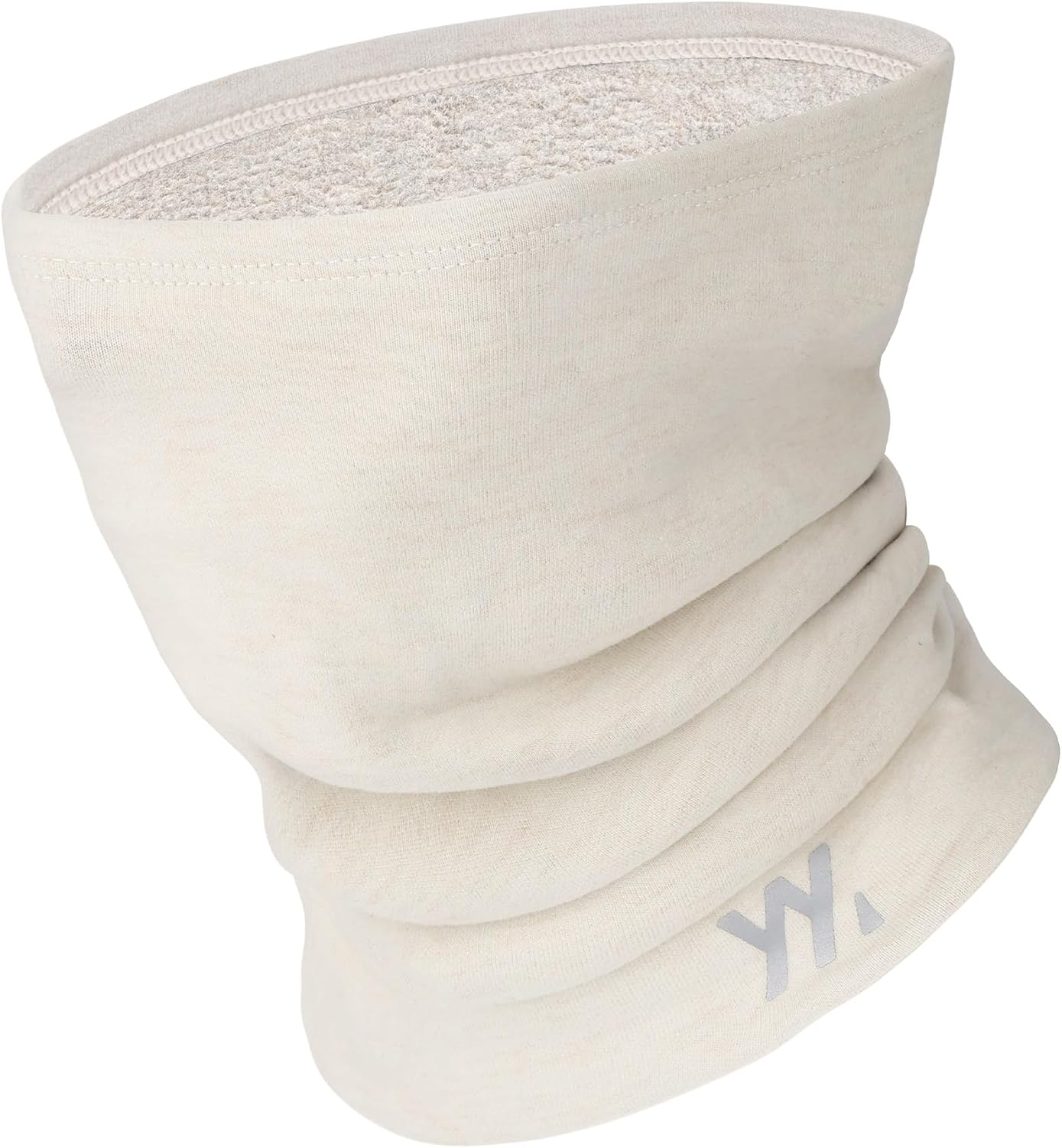YANIKY Winter Neck Warmer, Wool Neck Gaiter Fleece Scarf, Windproof Face Cover Mask for Men Women