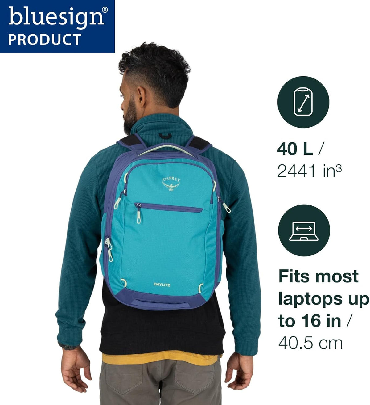 Osprey Daylite Expandable 26+6 Travel Pack, Gray OS