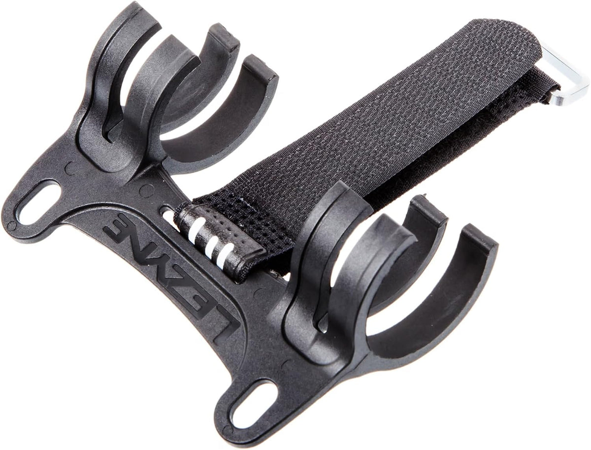 LEZYNE Frame Mount for Pump with Straps, Black
