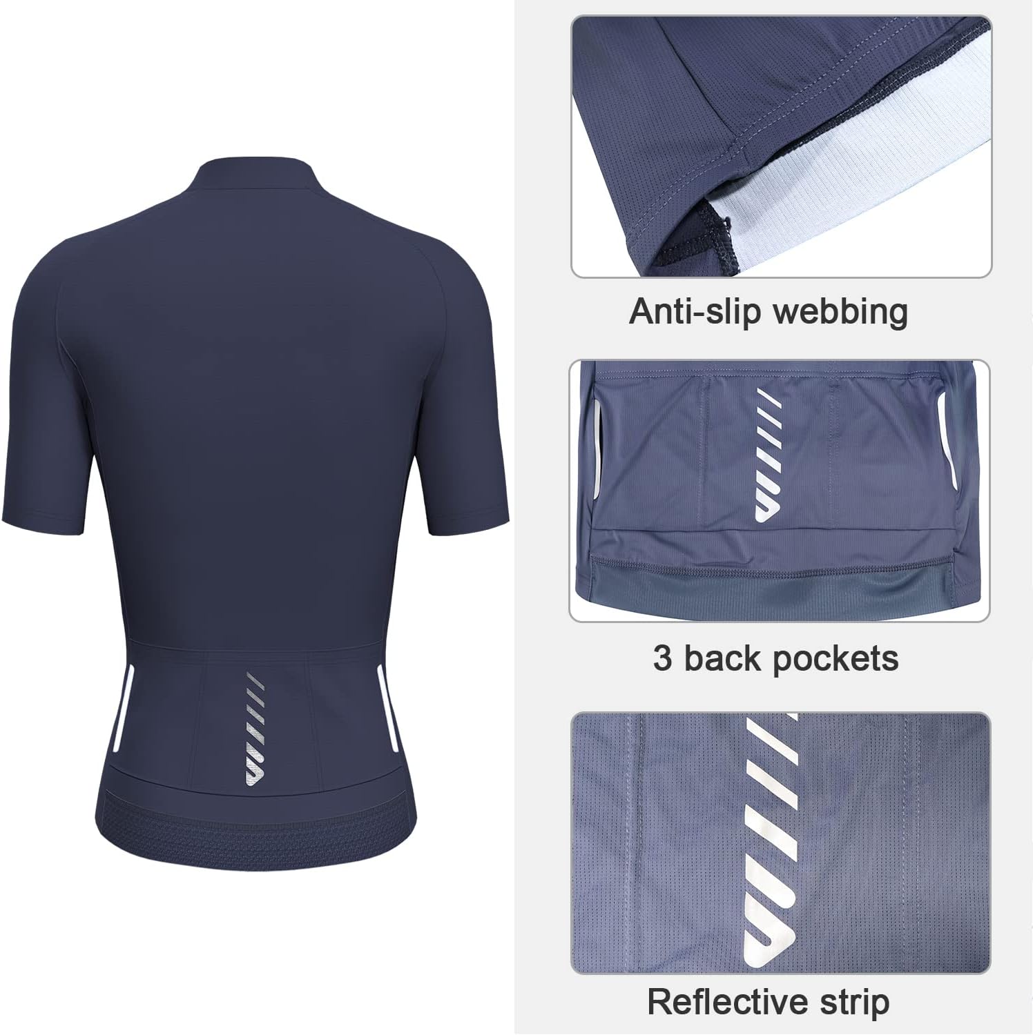 Wulibike Cycling Jersey Women Long Sleeve,Bike Shirts for Women Biking Tops Breathable Cycle Jerseys with 4 Pockets