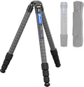 LEOFOTO 58" Carbon Fiber Tripod, Lightweight Travel Compact Tripod for Mirrorless Camera, DSLR, 4-Sections with Max Tube Dia 36mm, Load Up to 55lbs/25kg (LS-364CX)
