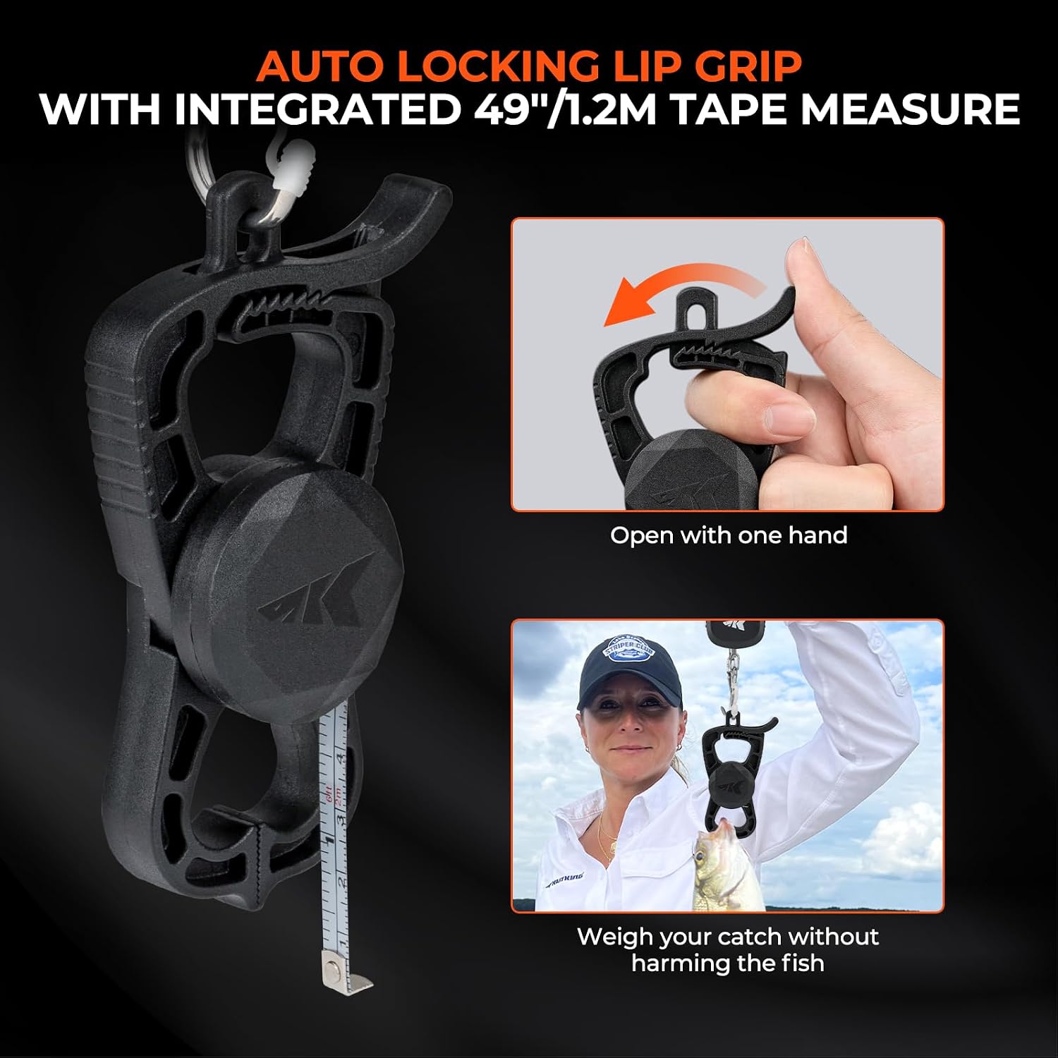 KastKing ToughTide 7pc Fishing Tool Kit, Fishing Gear and Gifts for Men