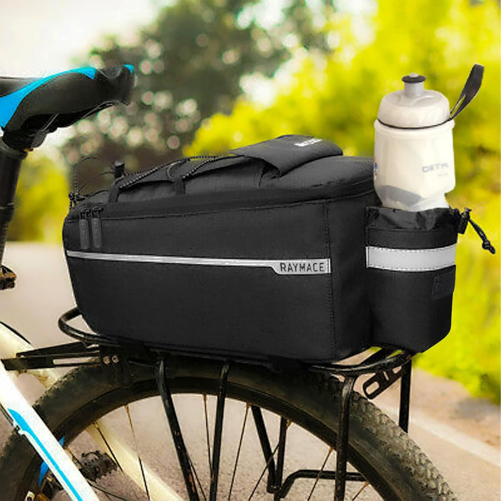 RAYMACE Bike Rear Rack Bag, Bike Trunk Cooler Bag