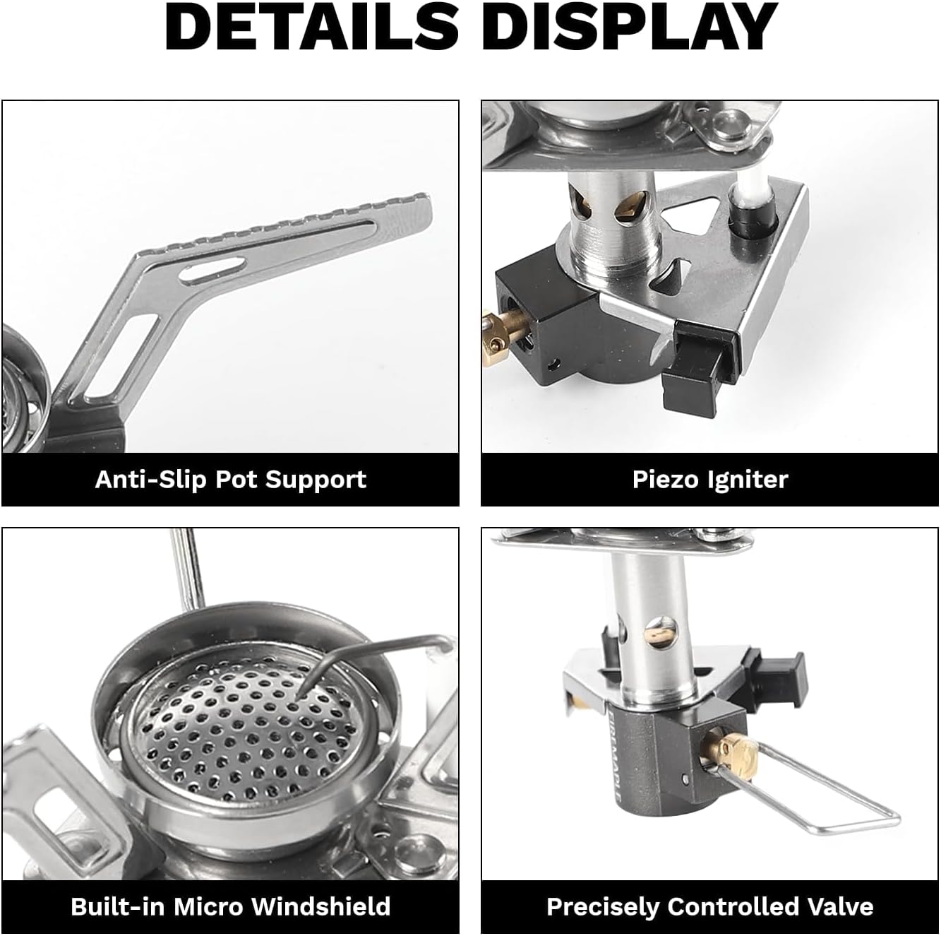 Fire-Maple Torch Camping Stove with Piezo Ignition Portable Gas Stoves