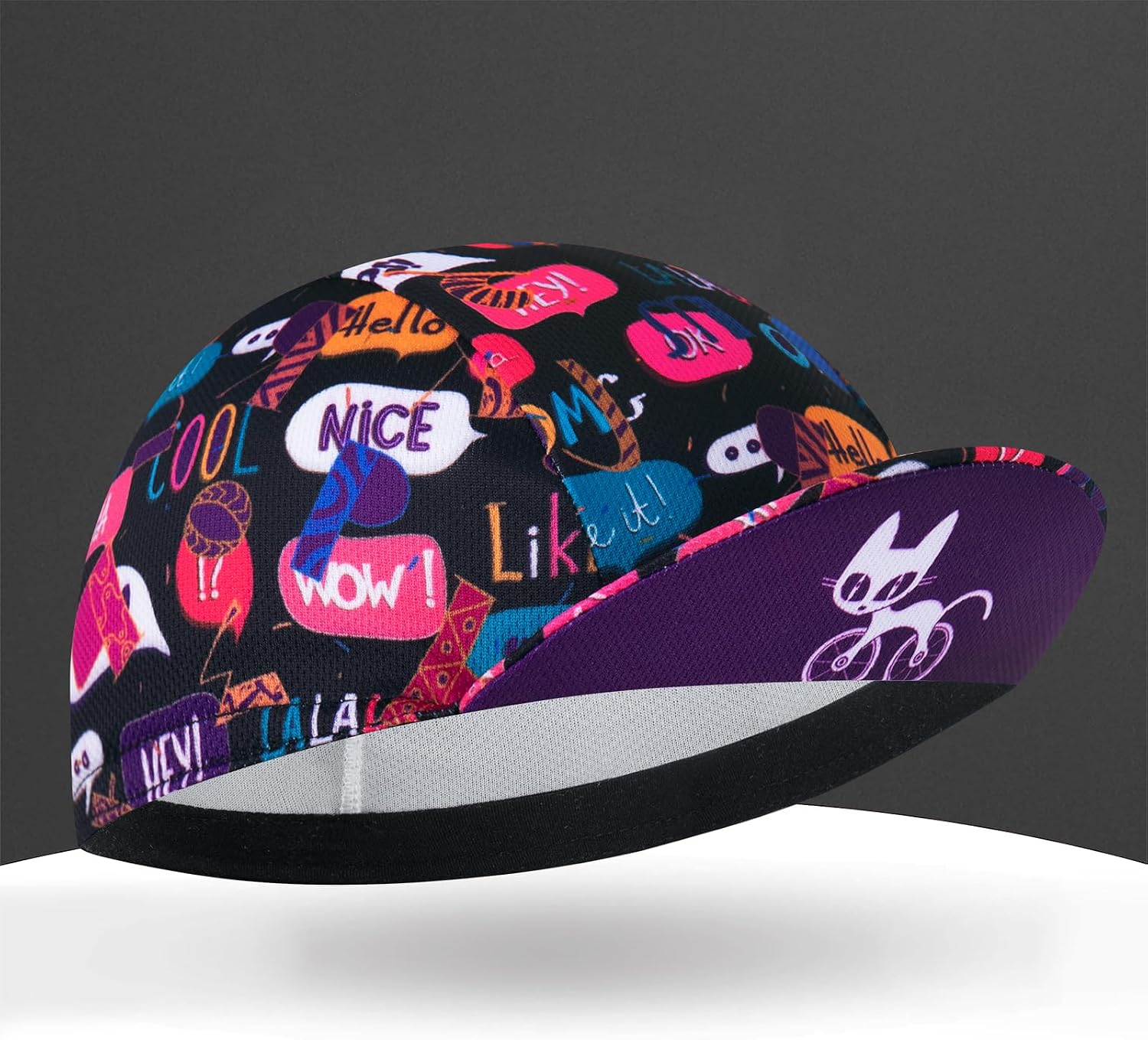 Cycling Cap for Man and Woman Cycling Hat Under Helmet-Polyester Breathable Sweat Absorbent