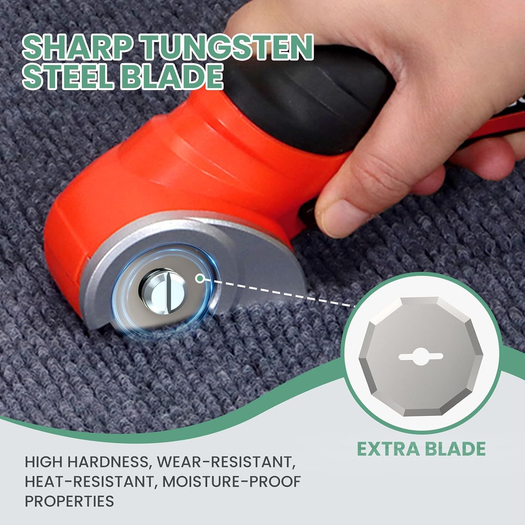 VLOXO Cordless Cardboard Cutter Electric Scissors for Cardboard Recycling