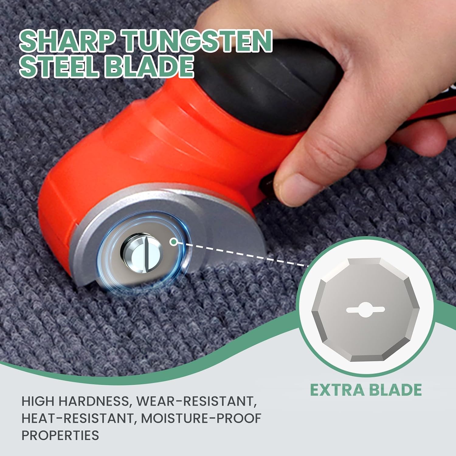 VLOXO Cordless Cardboard Cutter Electric Scissors for Cardboard Recycling
