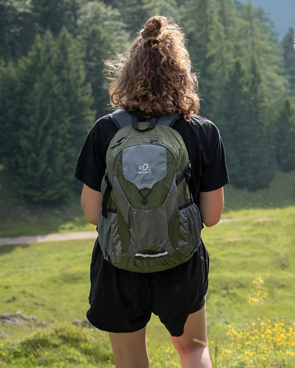WATERFLY Lightweight Packable Hiking Backpack, 30L Day Pack