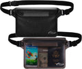 AiRunTech Waterproof Fanny Pack,Phone Pouch Dry Bag for Passport Wallet Purse,Floating Waterproof Bags for Travel Beach Swimming Kayaking Boating Cruise Accessories