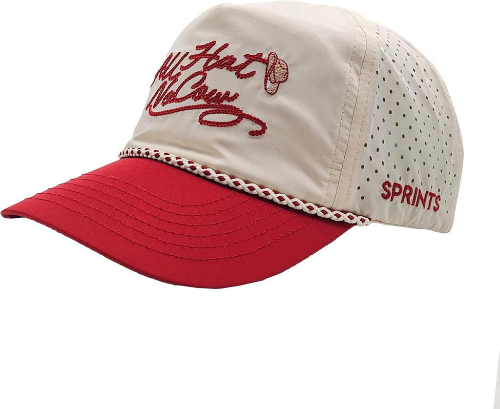 Sprints Semi-Structured EZ Rope Snapback | Lightweight, Quick Dry, Sport Hat, One Size, Unisex