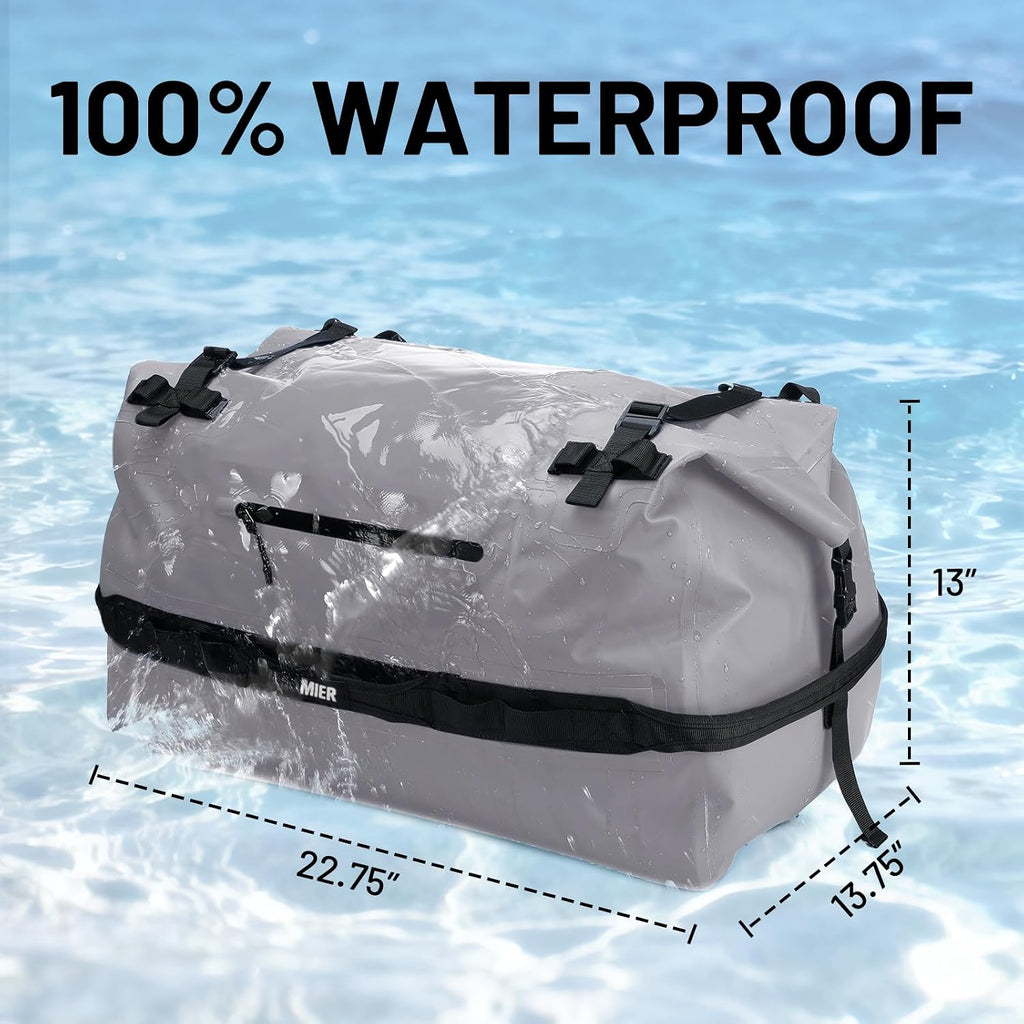 MIER Large Waterproof Duffel Bag - 60L/80L Dry Bag Backpack