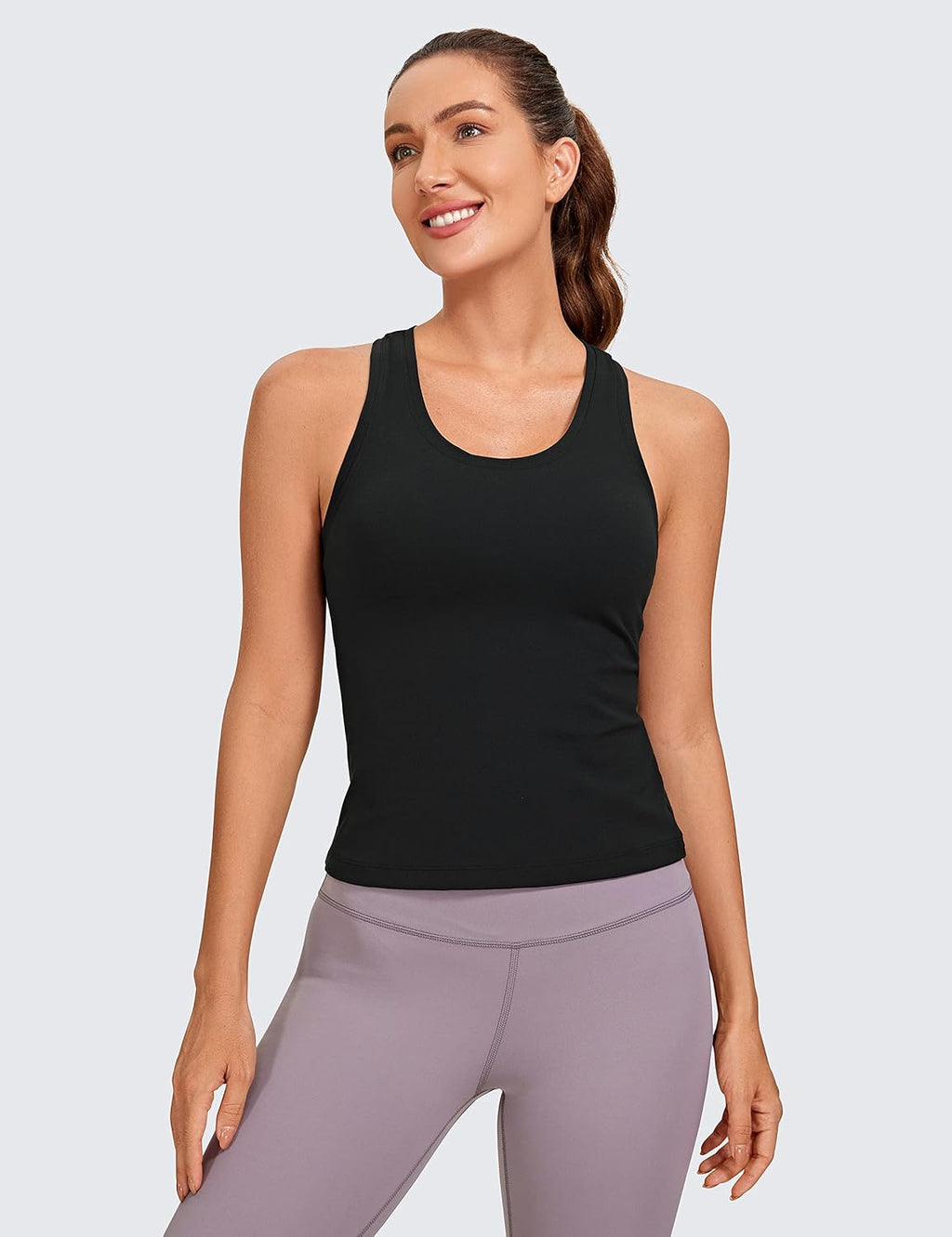 CRZ YOGA Butterluxe Racerback Tank Waist Length