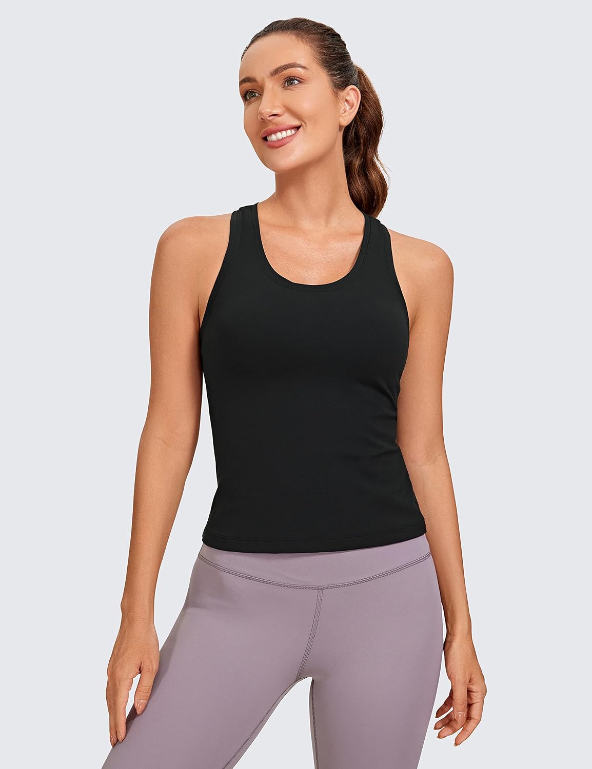 CRZ YOGA Butterluxe Racerback Tank Waist Length