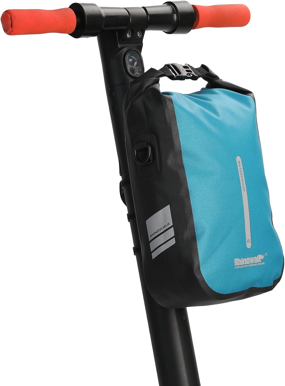 Rhinowalk Bike front fork Waterproof Bag Bike Pannier Bag Saddle Bag Fork Bag Rack Bicycle Bag Shoulder Bag for E-Scooter Mountain Bike Accessories [Blue 4L]