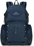 Maelstrom 40L Waterproof Hiking Backpack, Lightweight Travel Daypack | Rain Cover,Hydration-Ready, Tripod Straps, Load Compression, Survival Whistle, Perfect For Men, Women,Camping,Travel