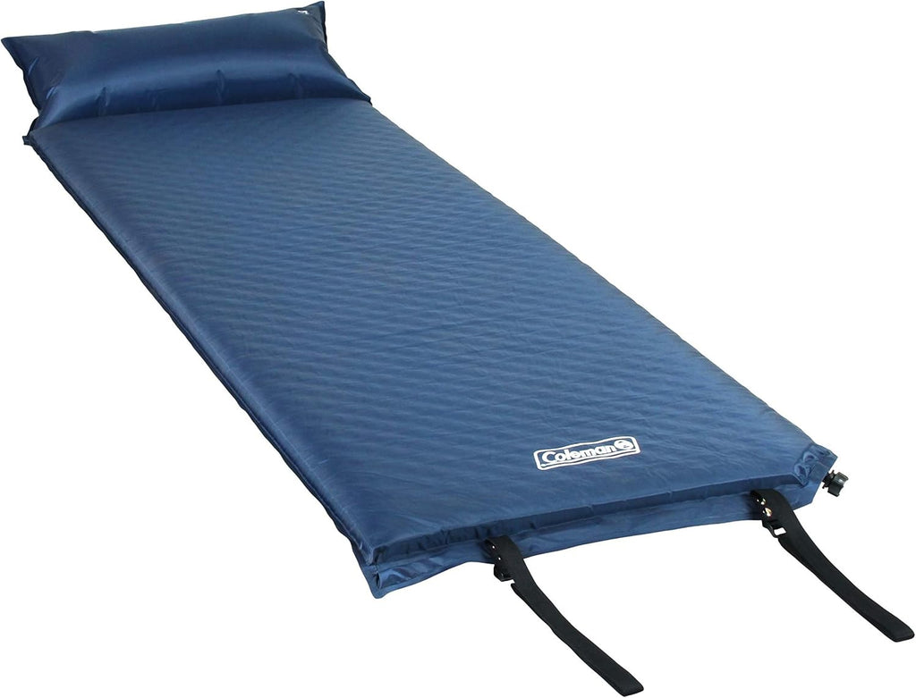Coleman Silver Springs Self-Inflating Sleeping Pad, Comfortable Camp Pad with Insulating Foam & Durable PVC Coating, Lightweight Sleeping Mat Inflates in Minutes
