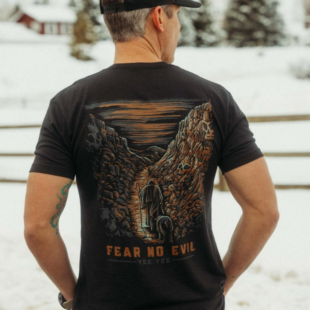 Yee Yee Apparel Christian Faith Graphic Tee Shirt – Men’s Christian Graphic Tees and Short Sleeve Shirts