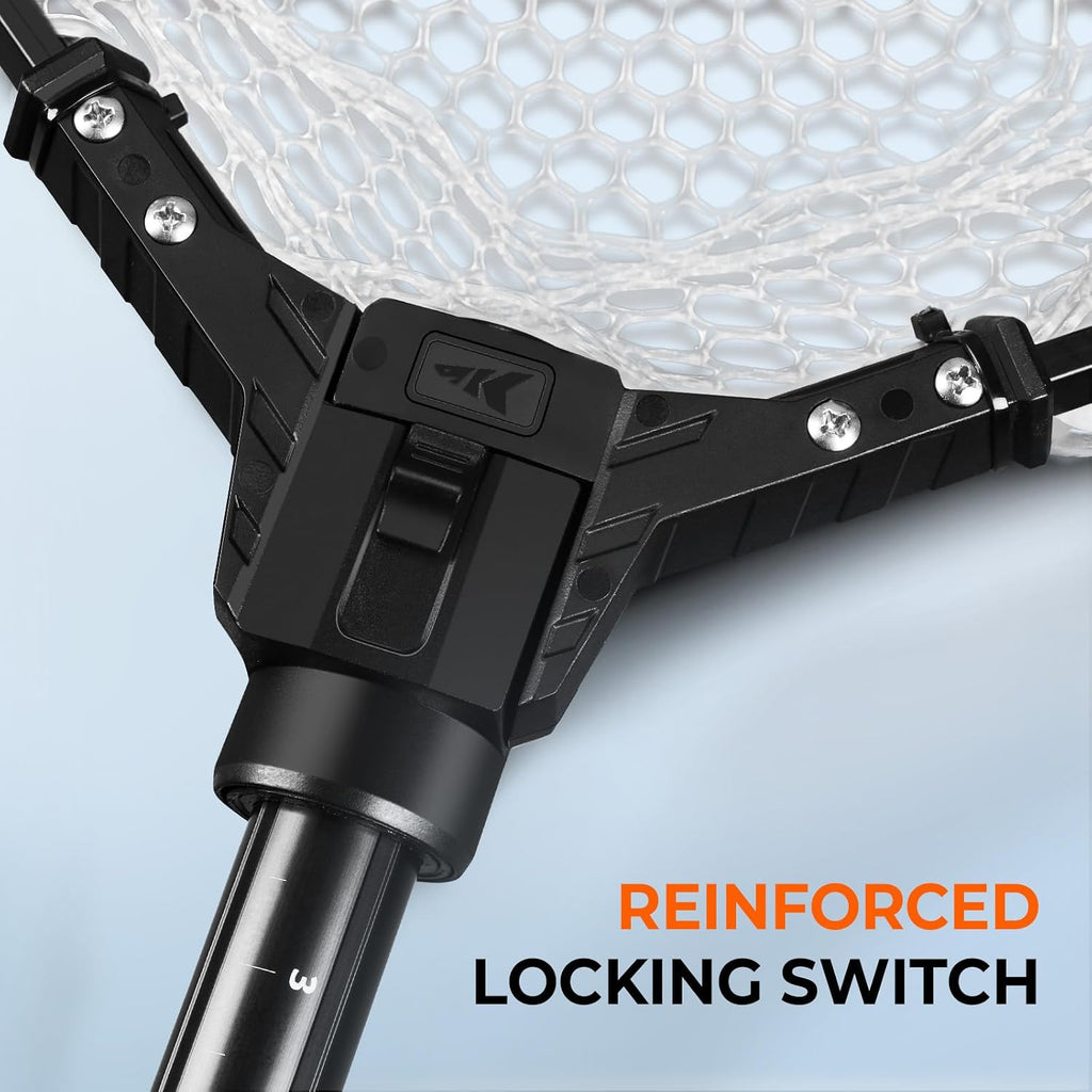 KastKing Brutus Fishing Landing Net with Boat Hook