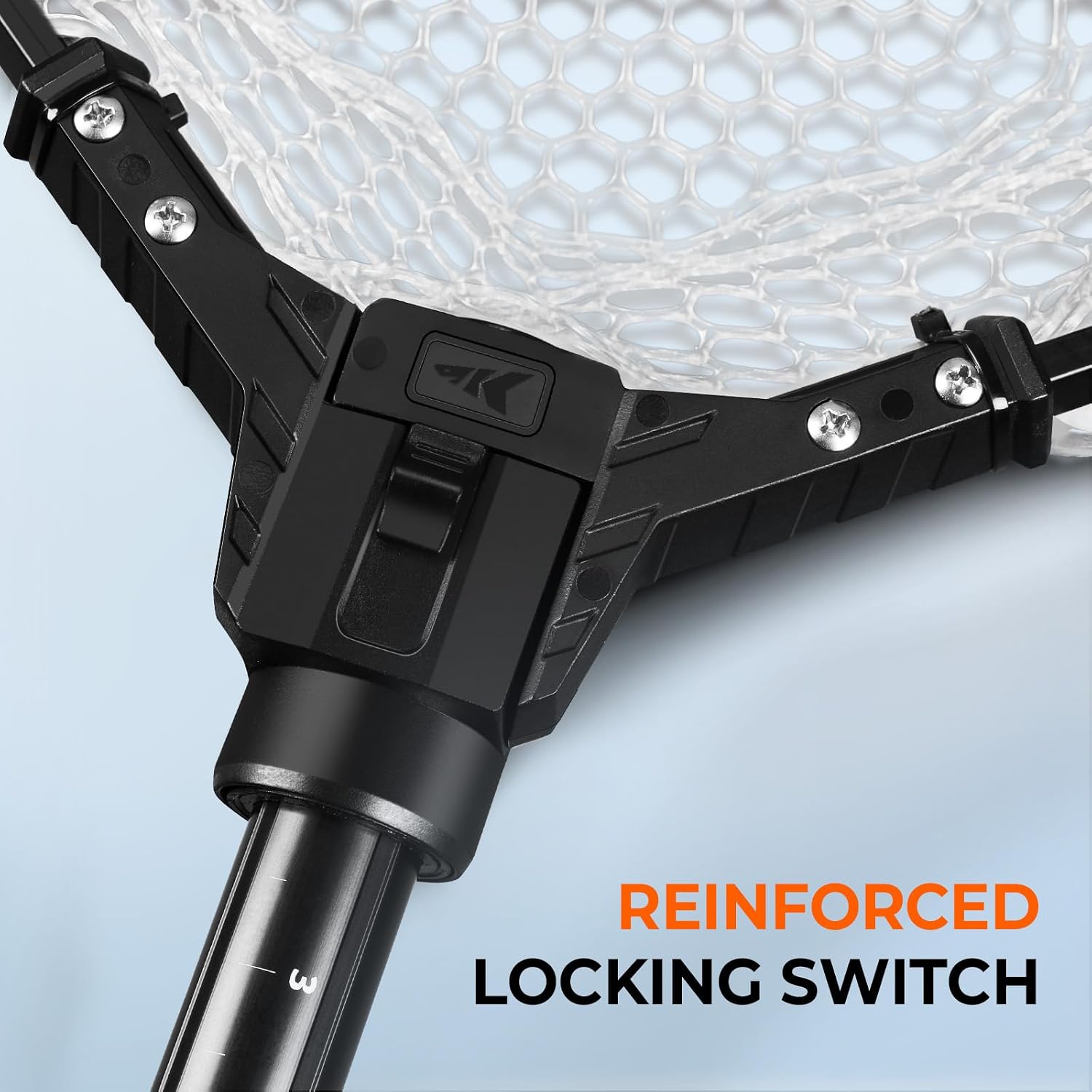 KastKing Brutus Fishing Landing Net with Boat Hook