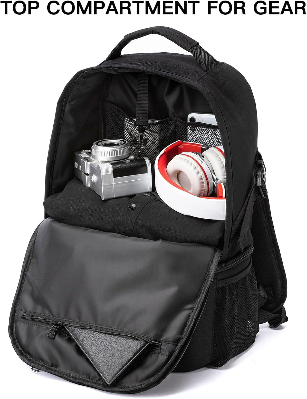 TUGUAN Dual Compartment Cooler Backpack Insulated 16Cans Lunch Box Backpack