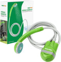 Portable Camping Shower, Outdoor Head, Pump With Rechargeable Battery, USB Charging Line, Pumps Water From Bucket for Hiking, Pet Cleaning, Car Washing