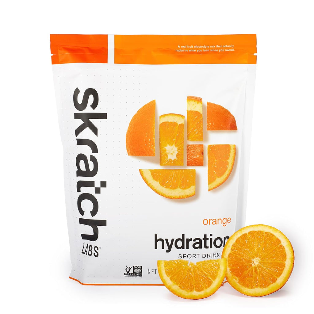 Skratch Labs Hydration Sports Drink Mix, Orange, 60 Servings