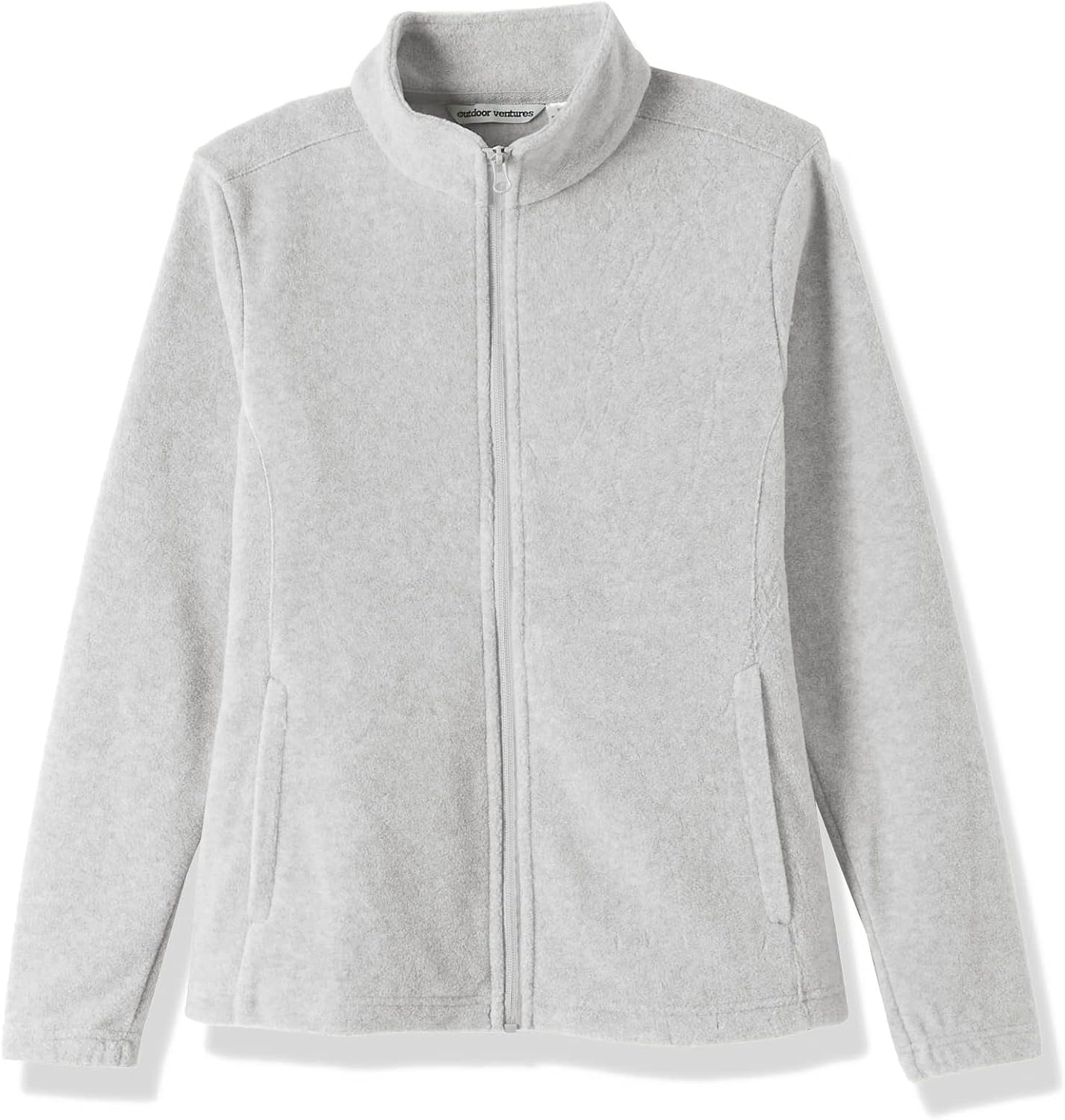 Outdoor Ventures Women's Lightweight Warm Polar Fleece Jacket Zip Up