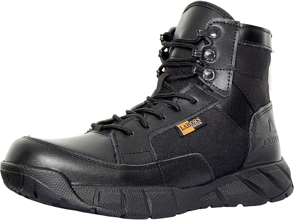 6 Inch Lightweight Mens Tactical Shoes Combat Boots Coyote Boots Military Training Lace Up Outdoor Hiking Breathable Army Shoe