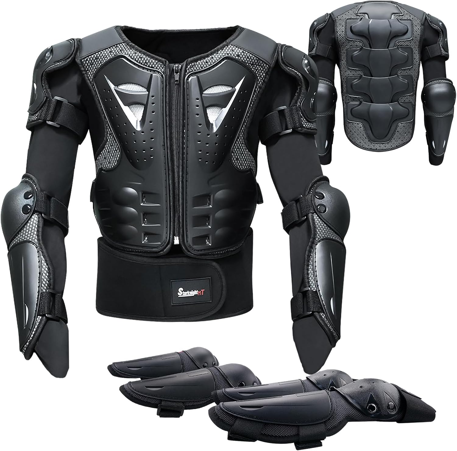 StarknightMT Kids Dirt Bike Armor Suit Chest Protector Ages 3-10