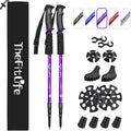Telescopic Trekking Poles for Hiking, Anti-Shock Nordic Walking Sticks