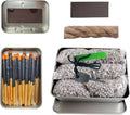 eGreen Magnesium Fire Starter: Waterproof Matches, Ferro Rod & Rope Options