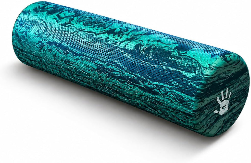 Soft Density Foam Roller Travel Size 18 x 6 Inch for Yoga & Exercise