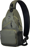 Javolto Crossbody Sling Bag,Small Backpack Men,Hands-Free Shoulder Daypack