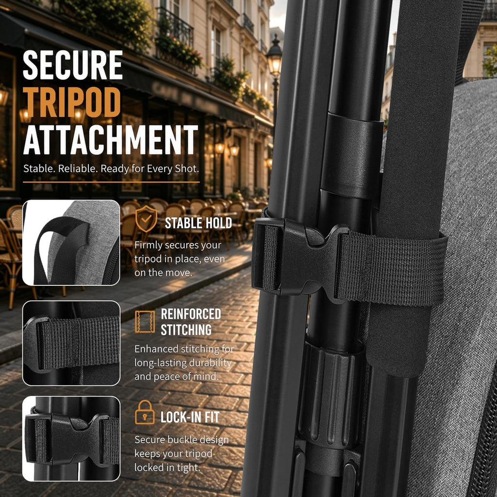 Camera Backpack for Photographers, Professional DSLR Camera Bag