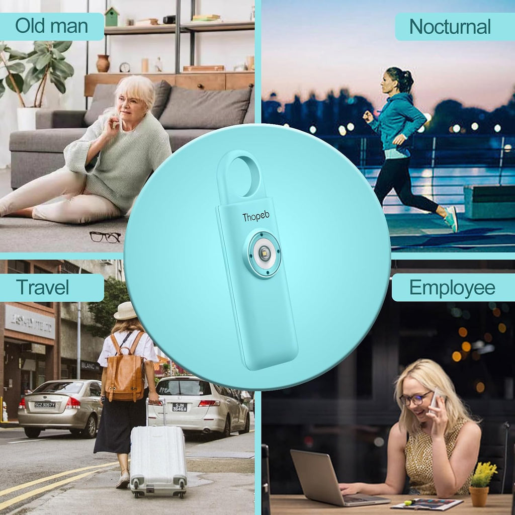 Personal Safety Alarm for Women – Superior Loud Siren & SOS Strobe
