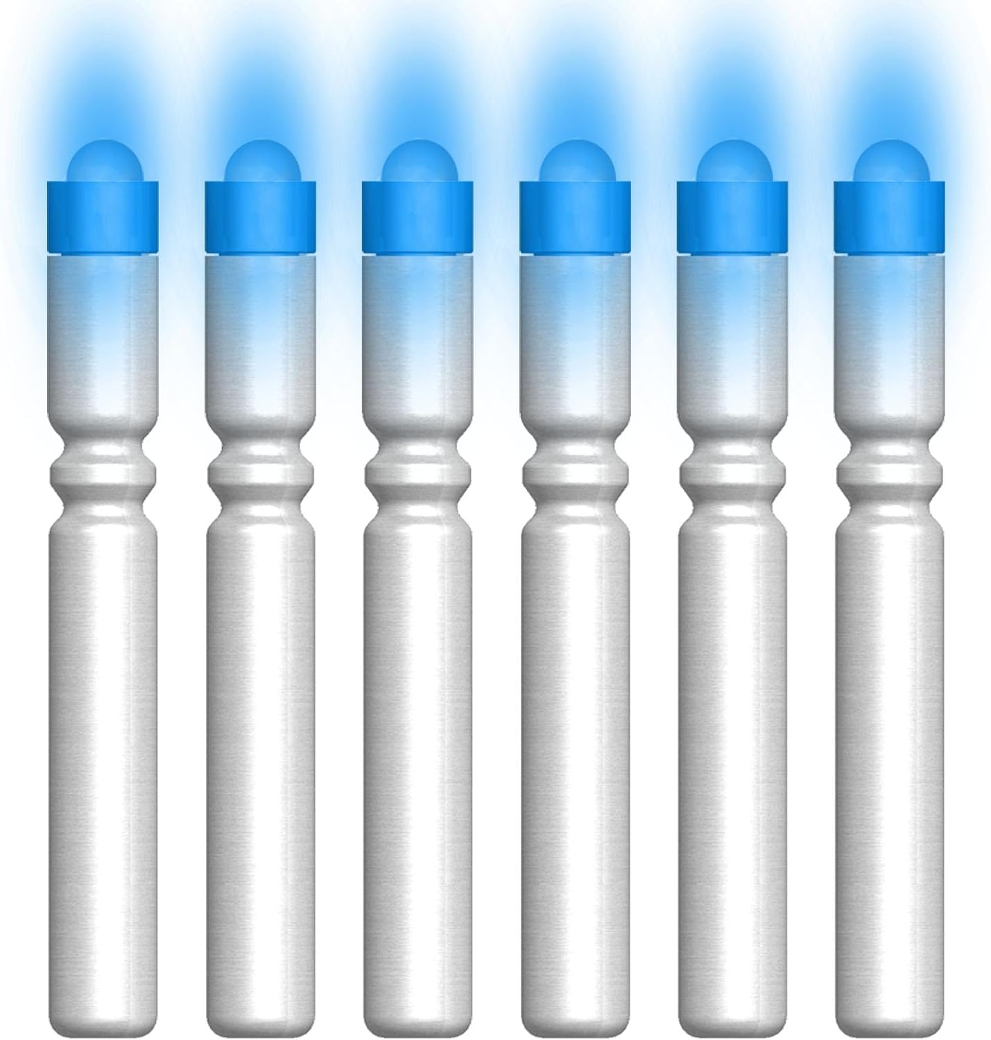 CosiComu Fishing Bobber Lights,Night Fishing Float Lights,Fishing Glow Sticks,Lighted Nocks for Arrows 6-Pack