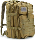 QT&QY 45L Military Tactical Backpacks Molle Army Assault Pack 3 Day Bug Out Bag Hiking Treeking Rucksack…