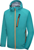 Little Donkey Andy Men's Waterproof Rain Jacket Outdoor Raincoat for Hiking