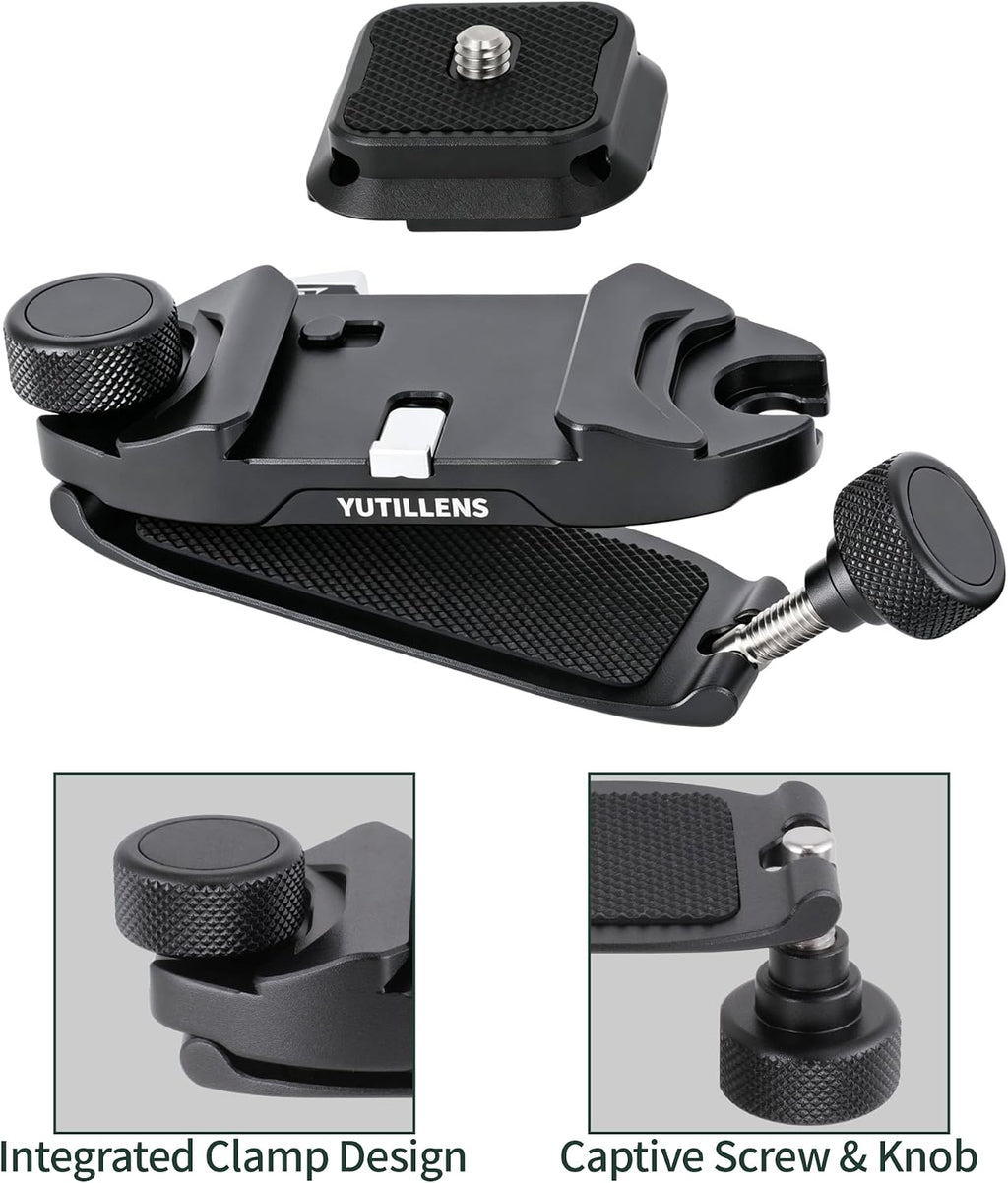 Camera Backpack Clip, Arca Quick Release, Dual-Lock CP01-B
