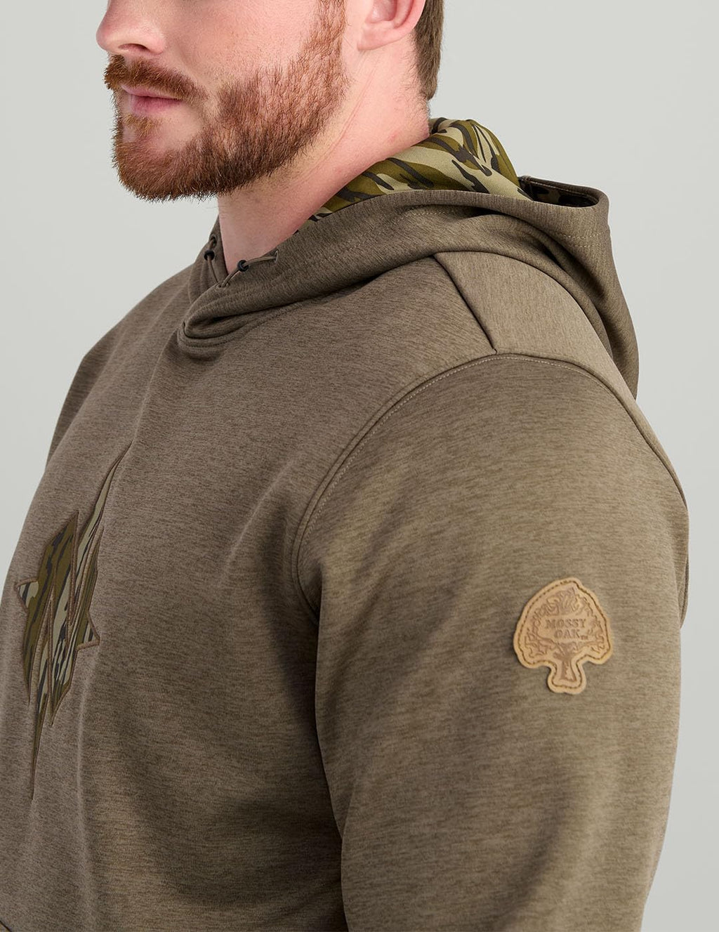 Nomad Men's North Star Hoodie, Comfortable Midweight Hunting Hoodie With Camo Logo for Everyday and Outdoor Lifestyle
