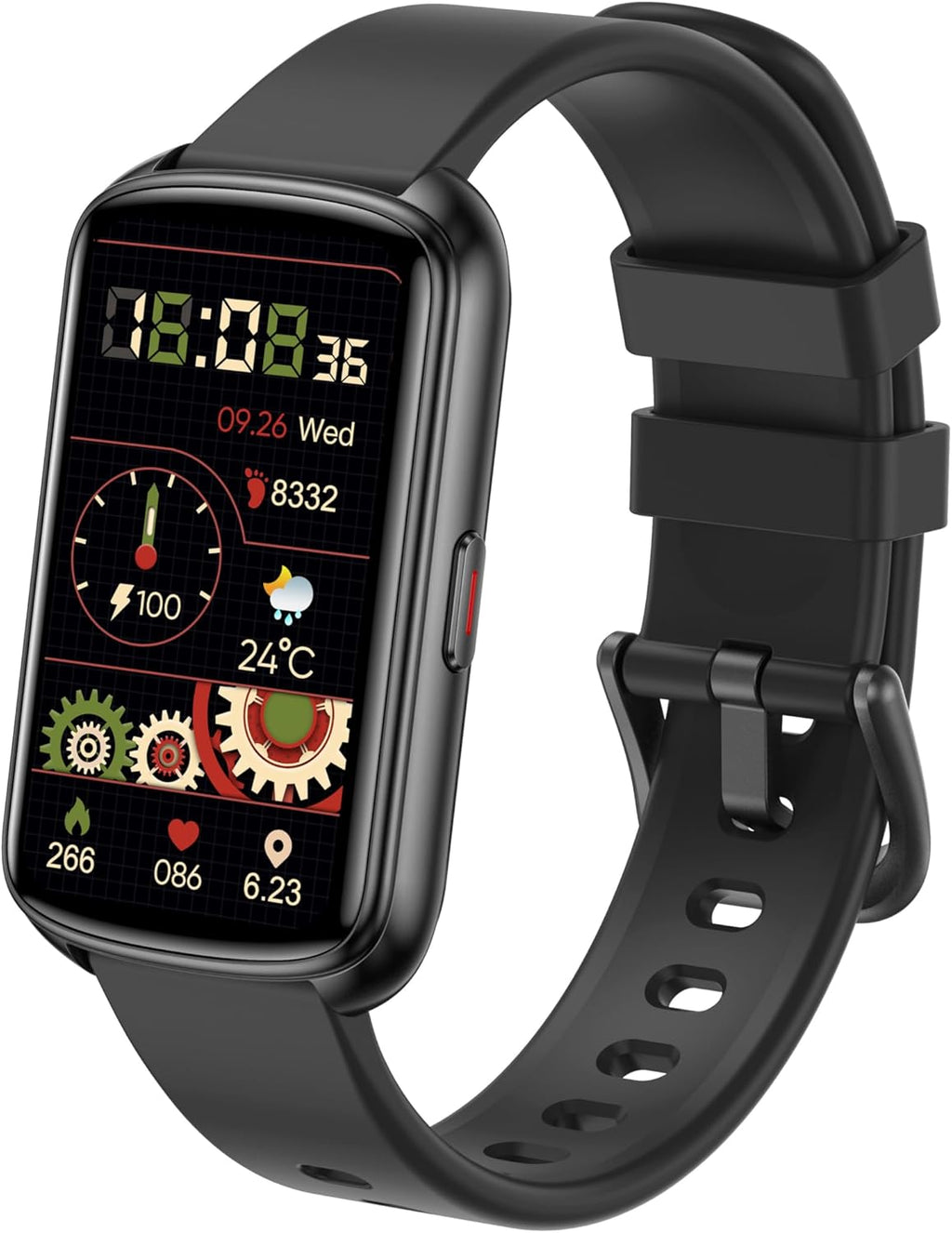 Fitness Tracker, 1.47"Smartwatch with Heart Rate&SpO2 for Android iOS