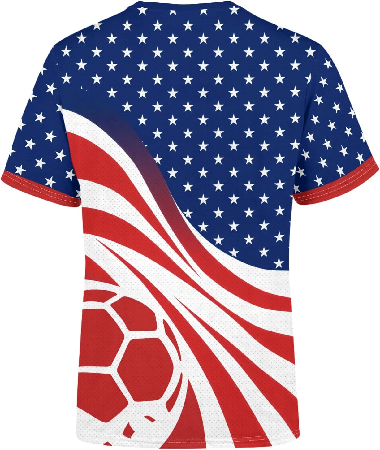 Mens Soccer Jersey Men's Clothing Short Sleeve Top Adult Sports Fan T Shirts for Men Women