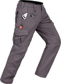 CNBQDD Mens Work Pants Cargo Tactical Construction for Men Ripstop Waterproof Lightweight Outdoor Hiking with Pockets
