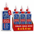 Weldbond Multi-Purpose Glue - The Ultimate Bonding Solution ! Non-Toxic Glue for Wood Glue Glass Mosaic Ceramic Pottery Craft Tile Porcelain Stone Jewelry Fabric Furniture & More. 5.0z /160ml 6-Pack