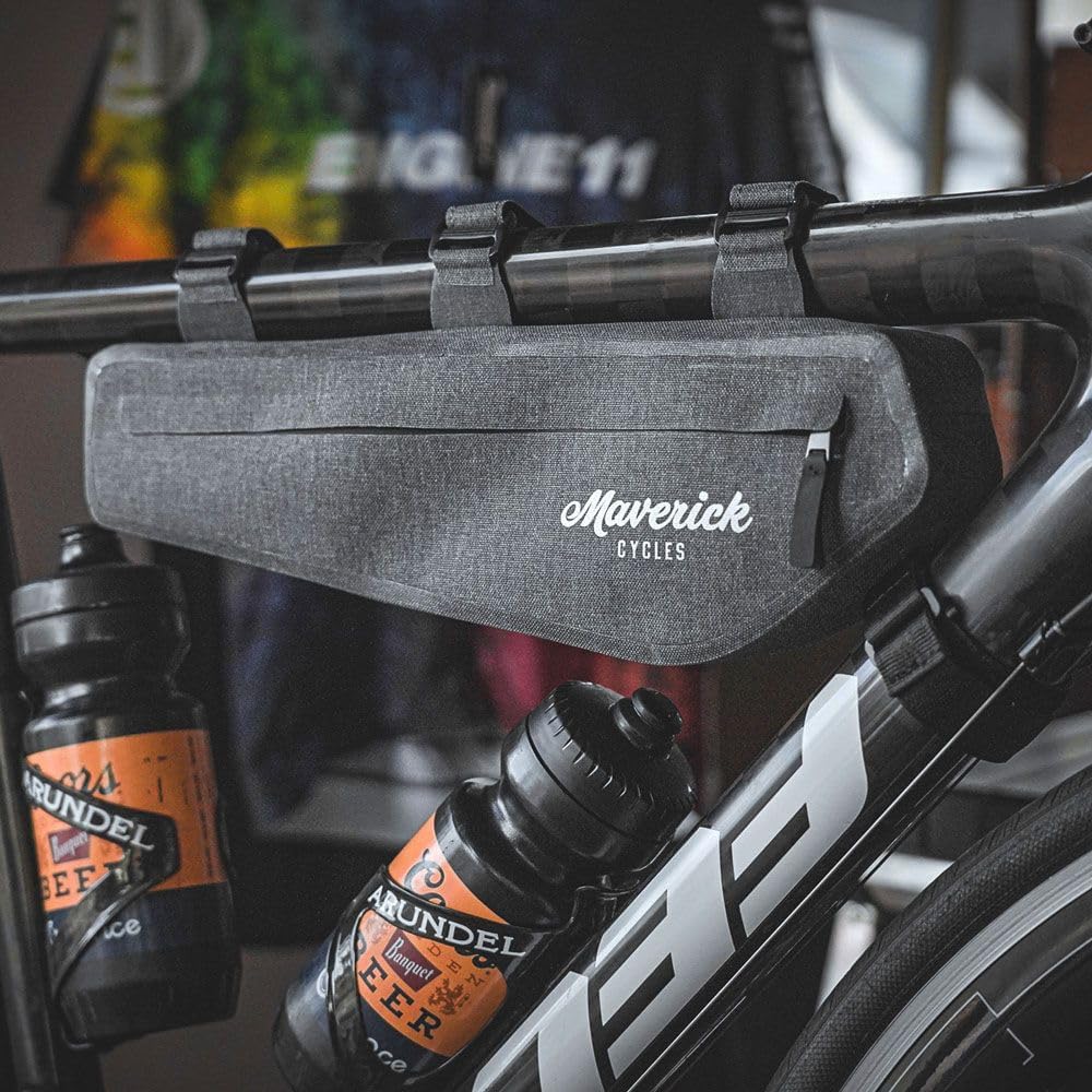 Bike Venture Frame Bag Triangle Bag (Gray)