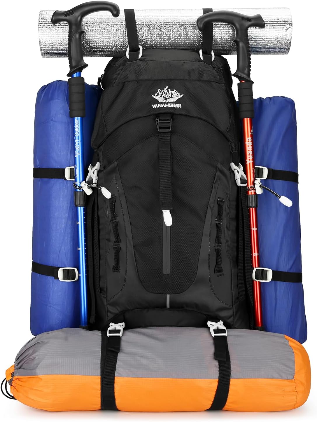Esup 50L Waterproof Camping Hiking Backpack for Men and Women