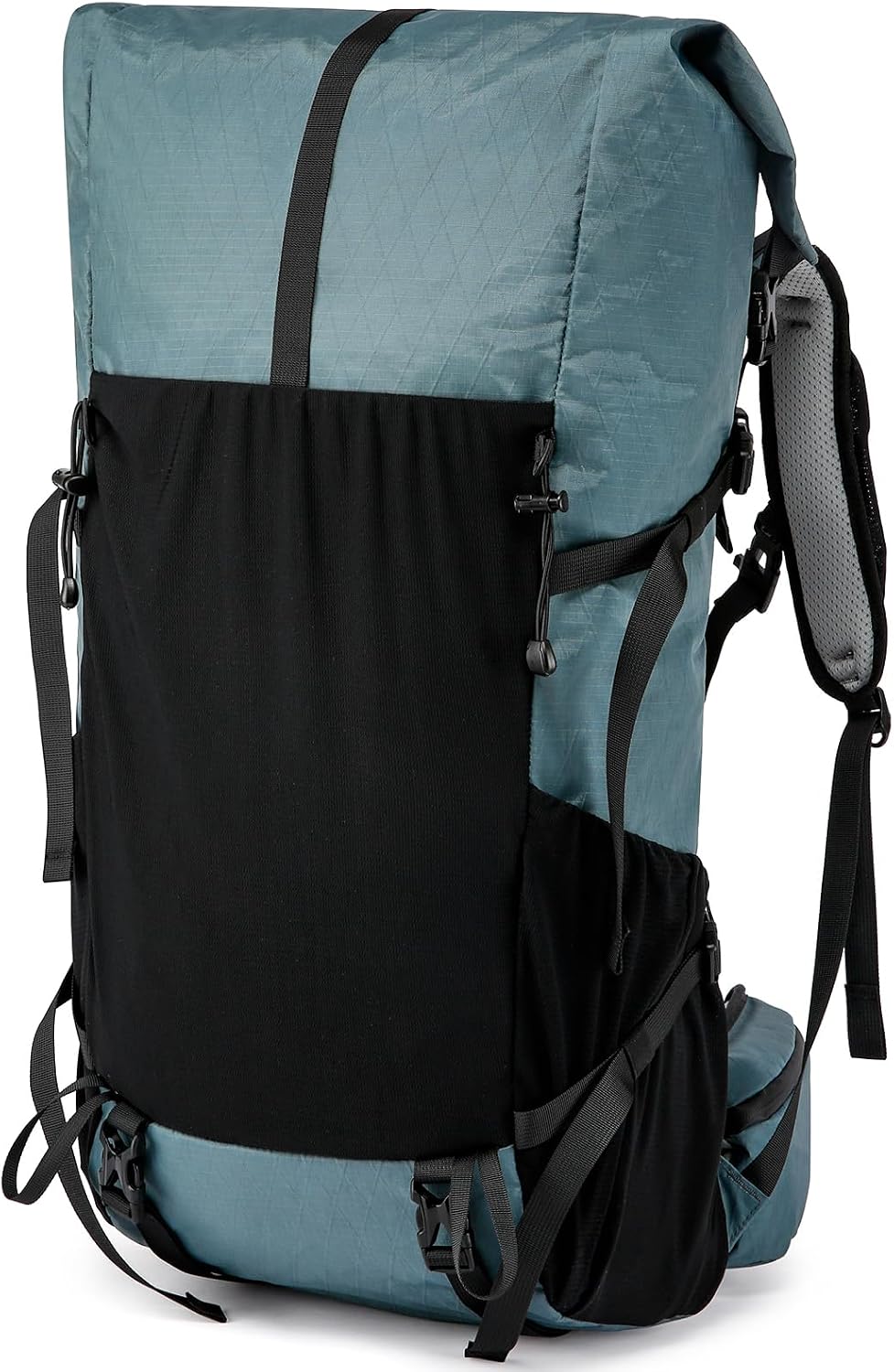 Hiking Backpack,40L to 50L Extra Large Capacity Hiking Bag,Internal Frame Camping Backpack,Upgraded X-PAC Lightweight Sport Daypack Travel Backpack Fit For Mountain Climbing Camping(Yellow)